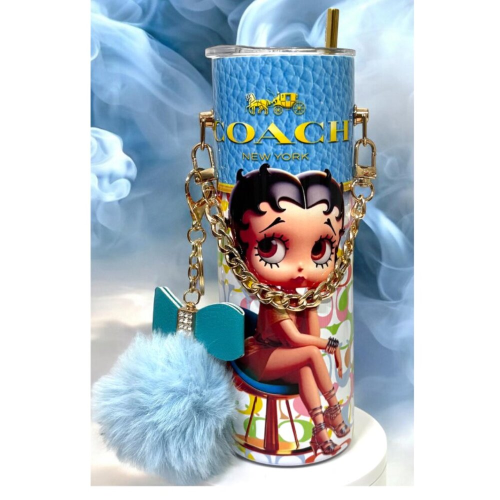 Custom Designed Betty Boop 20oz Tumbler